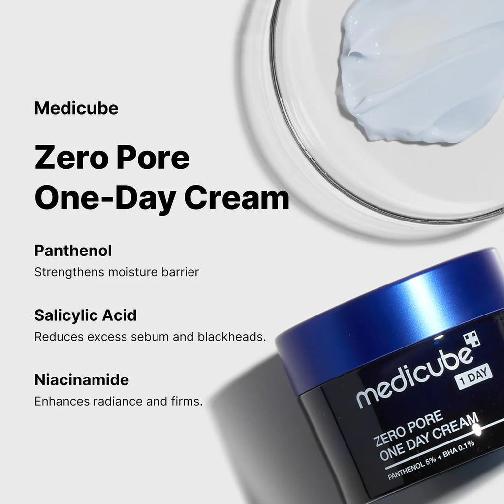 MEDICUBE Zero Pore One Day Cream 50 ml