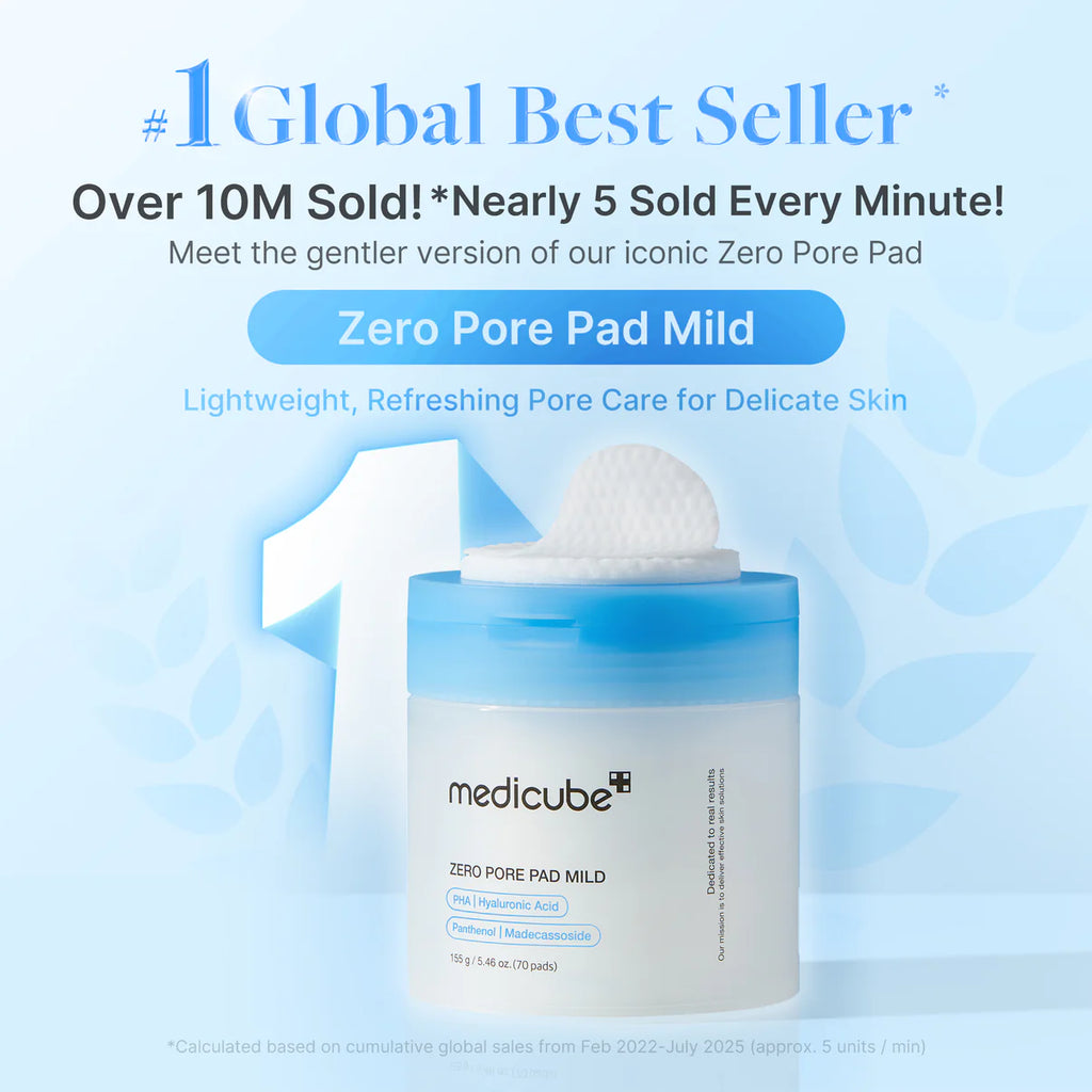 MEDICUBE Zero Pore Pad Mild 155 g (70 db)