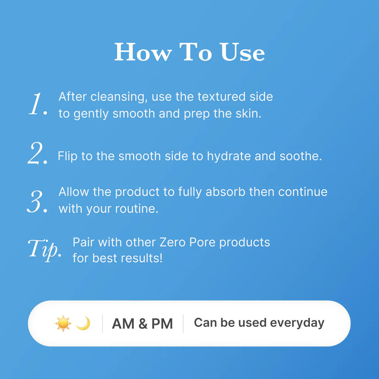 MEDICUBE Zero Pore Pad Mild 155 g (70 db)