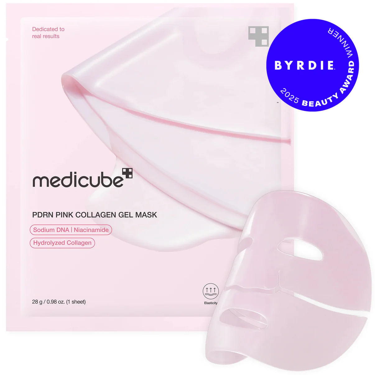 MEDICUBE PDRN Pink Collagen Gel Mask 4× 28 g