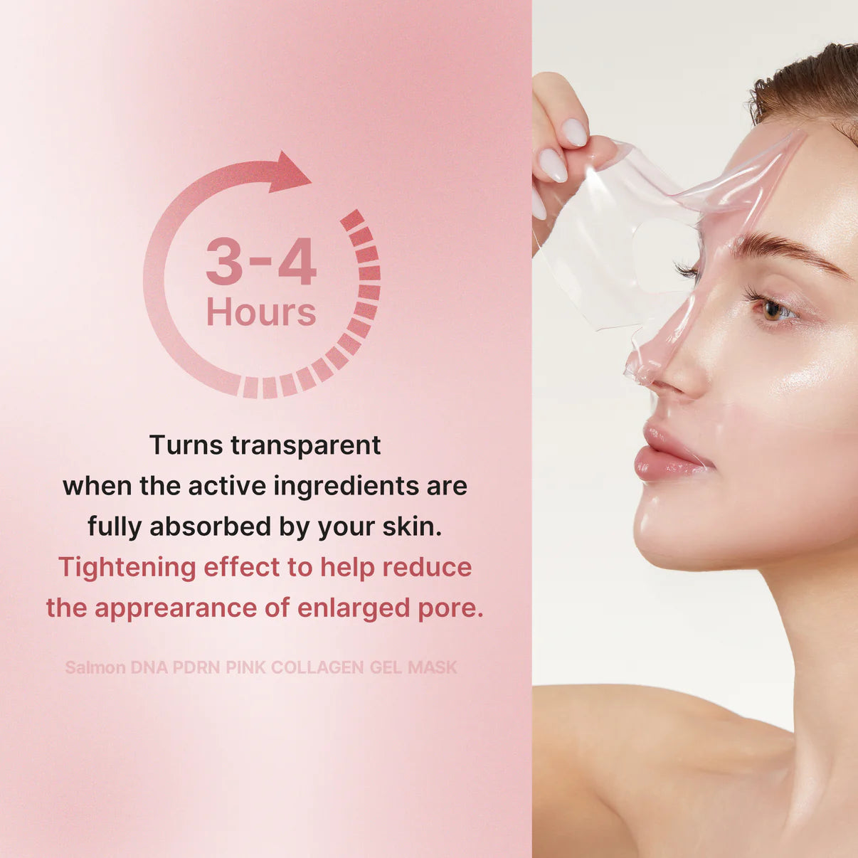 MEDICUBE PDRN Pink Collagen Gel Mask 4× 28 g