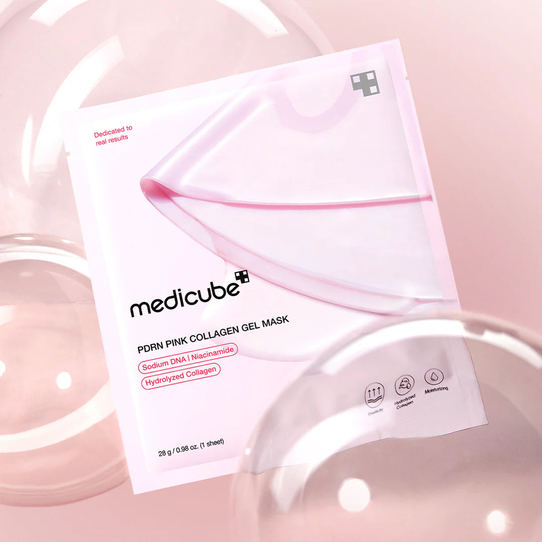 MEDICUBE PDRN Pink Collagen Gel Mask 4× 28 g