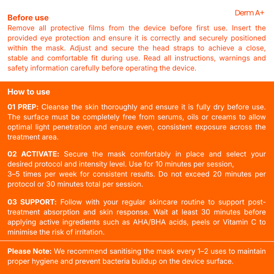 Targeted LED Facial Mask